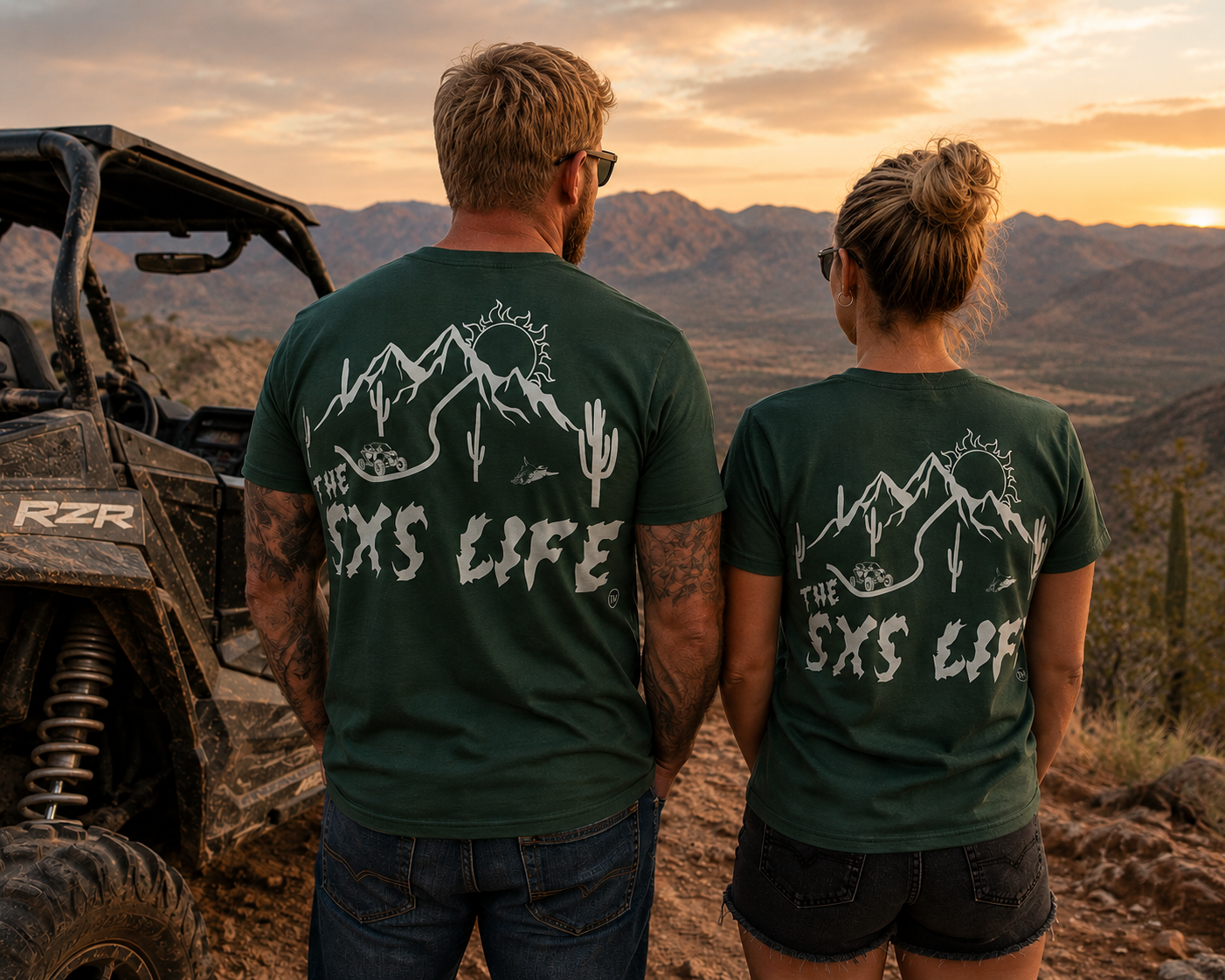 The SXS Life Unisex T-Shirt - Black