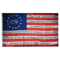 1st Amendment 1776 Betsy Ross 3x5 Flag