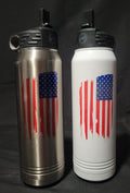 Draped Flag 30oz Water Bottle