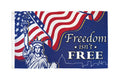 Freedom Isn't Free (Liberty) Flag 3x5ft Poly