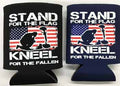 Stand For The Flag Kneel For The Cross Can Cooler