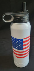 Tattered Flag 30 oz Water Bottle