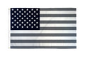 USA Black_Gray 3'x5' Flags