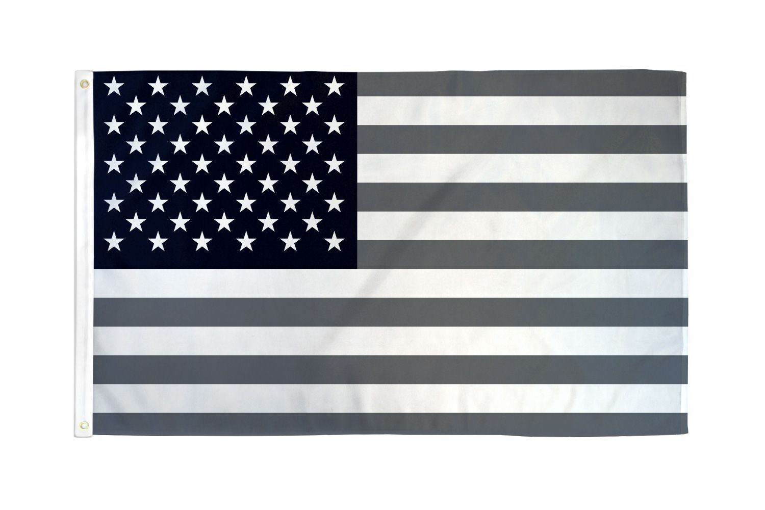 USA Black_Gray 3'x5' Flags