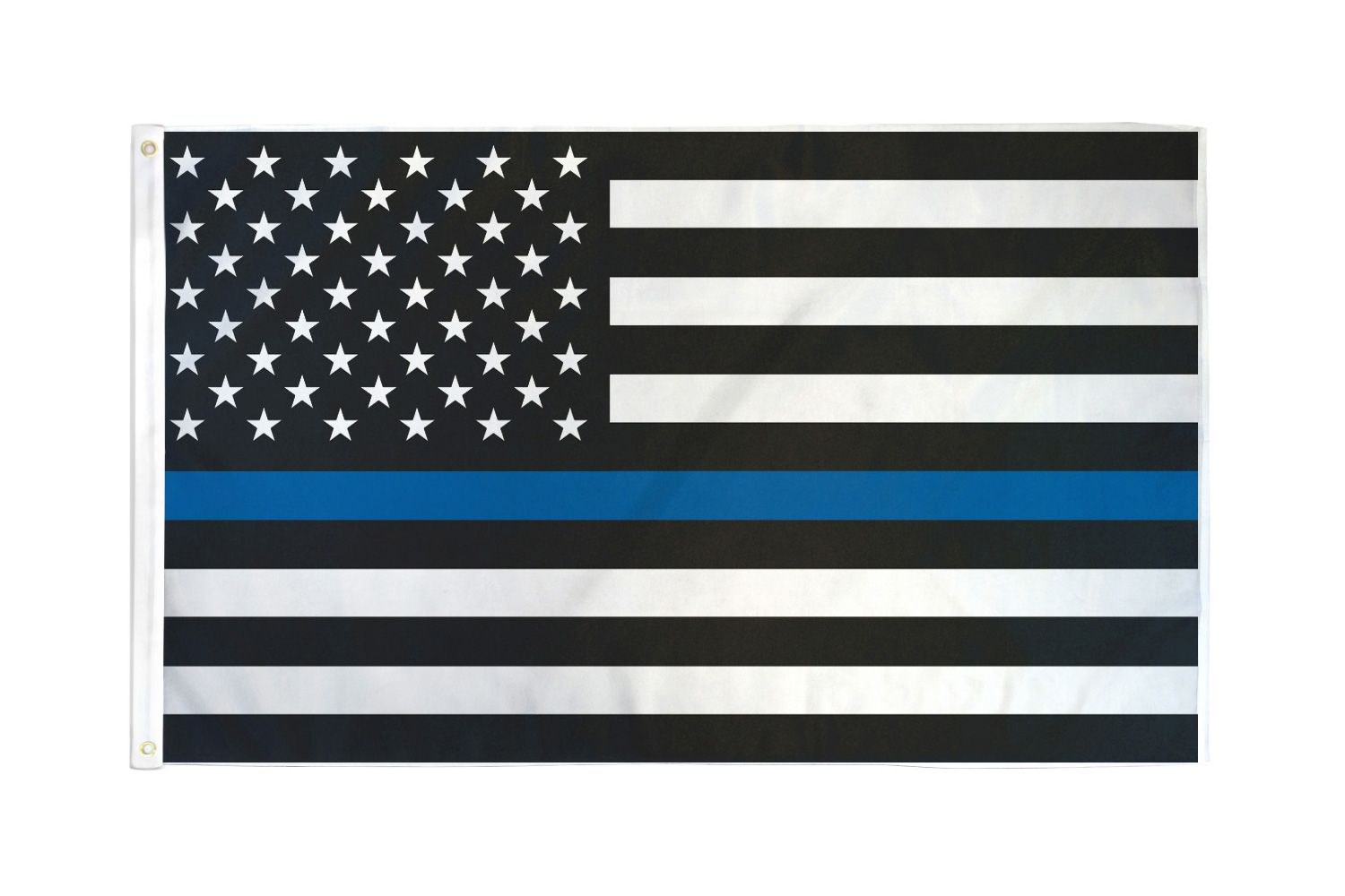 Thin Blue Line USA Flag 3x5ft