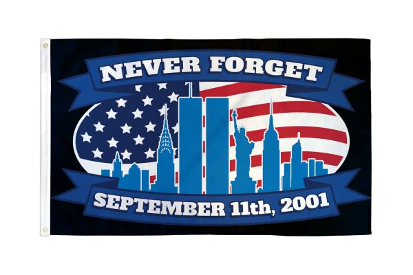 9/11 Never Forget (USA) Flag 3x5ft